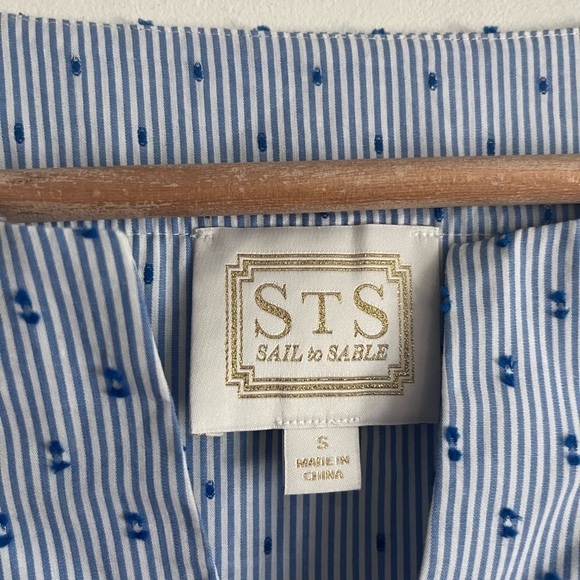 Sail To Sable Cotton Tassel Detail V-Neck Tunic - Picture 6 of 9